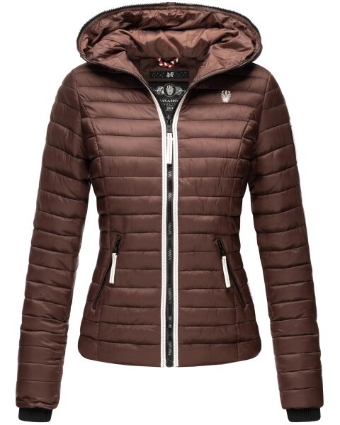 Navahoo Kimuk Princess leichte Damen Steppjacke Schoko Größe XS - Gr. 34