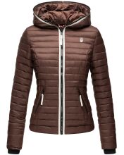 Navahoo Kimuk Princess leichte Damen Steppjacke Schoko Größe XS - Gr. 34
