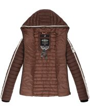 Navahoo Kimuk Princess leichte Damen Steppjacke Schoko Größe XS - Gr. 34