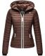 Navahoo Kimuk Princess leichte Damen Steppjacke Schoko Größe XS - Gr. 34