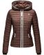 Navahoo Kimuk Princess leichte Damen Steppjacke Schoko Größe XS - Gr. 34