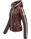 Navahoo Kimuk Princess leichte Damen Steppjacke Schoko Größe XS - Gr. 34