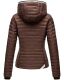 Navahoo Kimuk Princess leichte Damen Steppjacke Schoko Größe XS - Gr. 34