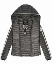 Navahoo Kimuk Princess leichte Damen Steppjacke Anthrazit Größe XS - Gr. 34