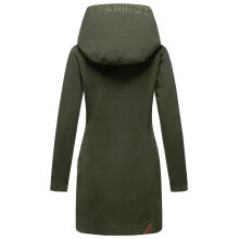 Marikoo Maikoo Damen Trenchcoat Wintermantel Forest Green Größe XXL - Gr. 44