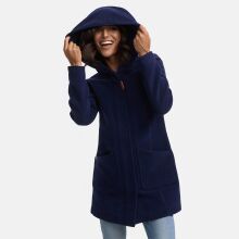 Marikoo Maikoo Damen Trenchcoat Wintermantel Navy Größe M - Gr. 38