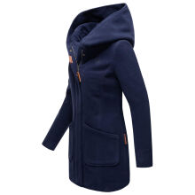 Marikoo Maikoo Damen Trenchcoat Wintermantel Navy Größe XL - Gr. 42