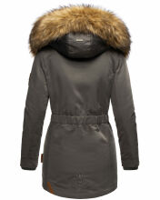 Marikoo Ladies WinterCoat Sanakoo B825 Anthracite Size XS - Size 34