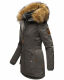Marikoo Ladies WinterCoat Sanakoo B825 Anthracite Size XS - Size 34