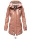 Marikoo Zimtzicke Damen lange Softshell Jacke B614 Terrakotta Größe S - Gr. 36