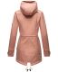 Marikoo Zimtzicke Damen lange Softshell Jacke B614 Terrakotta Größe S - Gr. 36