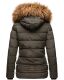 Navahoo Zoja ladies quilted jacket with teddy fur - Anthracite-Gr.M