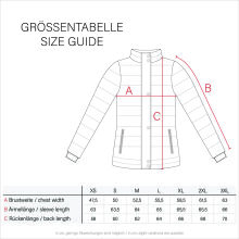 Navahoo Kimuk Princess Ladies Quilted Jacket B811 Mint  Size XXXL - Size 46