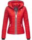 Navahoo Kimuk Princess leichte Damen Steppjacke Rot Größe XXXL - Gr. 46