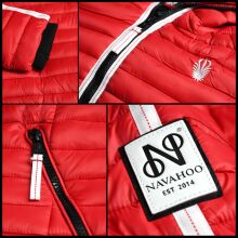 Navahoo Kimuk Princess leichte Damen Steppjacke Pink Größe XXXL - Gr. 46