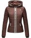 Navahoo Kimuk Princess leichte Damen Steppjacke Schoko Größe XXXL - Gr. 46