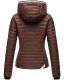 Navahoo Kimuk Princess leichte Damen Steppjacke Schoko Größe XXXL - Gr. 46