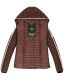 Navahoo Kimuk Princess leichte Damen Steppjacke Schoko Größe XXXL - Gr. 46