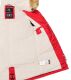 Navahoo LaViva warme Damen Winterjacke mit Teddyfell Rot Größe XXXL - Gr. 46
