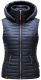 Navahoo Shadaa lightweight ladies quilted vest - Navy-Gr.3XL