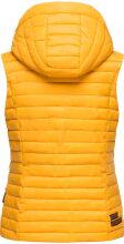 Navahoo Shadaa lightweight ladies quilted vest - Yellow-Gr.3XL