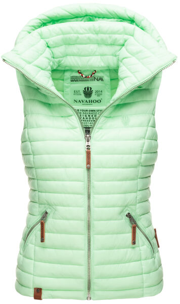 Navahoo Shadaa lightweight ladies quilted vest - Mint-Gr.3XL