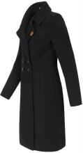 Navahoo Wooly Ladies Coat B661 Schwarz Größe XXXL - Gr. 46