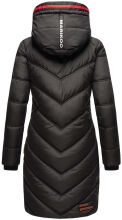 Marikoo Armasa lange Damen Winter Steppjacke Schwarz Gr.XL