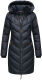 Marikoo Armasa lange Damen Winter Steppjacke Navy Gr.M