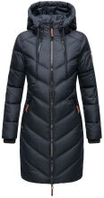 Marikoo Armasa Ladies Winter Quilted Jacket B842 Navy Size L - Size 40