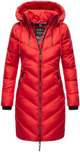 Marikoo Armasa lange Damen Winter Steppjacke Rot Gr.XXL
