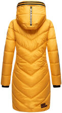 Marikoo Armasa lange Damen Winter Steppjacke Gelb Gr.S