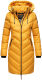 Marikoo Armasa lange Damen Winter Steppjacke Gelb Gr.S