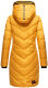 Marikoo Armasa lange Damen Winter Steppjacke Gelb Gr.S