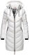 Marikoo Armasa lange Damen Winter Steppjacke Weiss Gr.S