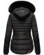 Navahoo Melikaa ladies winter jacket with faux fur collar & hood Schwarz-Gr.XS