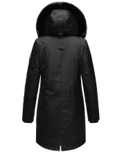 Navahoo Tiniis Damen Parka Winterjacke Schwarz Größe XL - Gr. 42