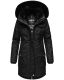 Navahoo Tiniis Damen Parka Winterjacke Schwarz Größe XL - Gr. 42