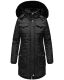 Navahoo Tiniis Damen Parka Winterjacke Schwarz Größe XL - Gr. 42