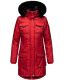 Navahoo Tiniis Damen Parka Winterjacke Rot Größe XS - Gr. 34