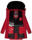 Navahoo Tiniis Damen Parka Winterjacke Rot Größe XS - Gr. 34