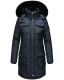 Navahoo Tiniis Damen Parka Winterjacke Navy Größe S - Gr. 36