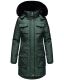 Navahoo Tiniis Damen Parka Winterjacke Grün Größe XS - Gr. 34
