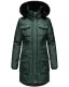 Navahoo Tiniis Damen Parka Winterjacke Grün Größe XS - Gr. 34