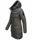 Navahoo Tiniis Damen Parka Winterjacke Anthrazit Größe XS - Gr. 34