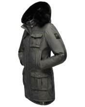 Navahoo Tiniis ladies parka winter jacket - Anthracite-Gr.M