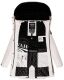 Navahoo Tiniis Damen Parka Winterjacke Weiss - Off White Größe XS - Gr. 34