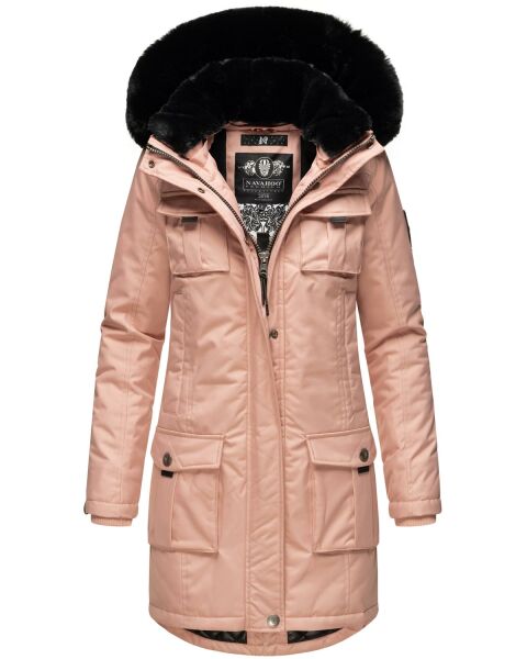 Navahoo Tiniis ladies parka winter jacket - Rosa-Gr.XS