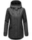 Navahoo Lindraa ladies rain jacket - Black-Gr.XS