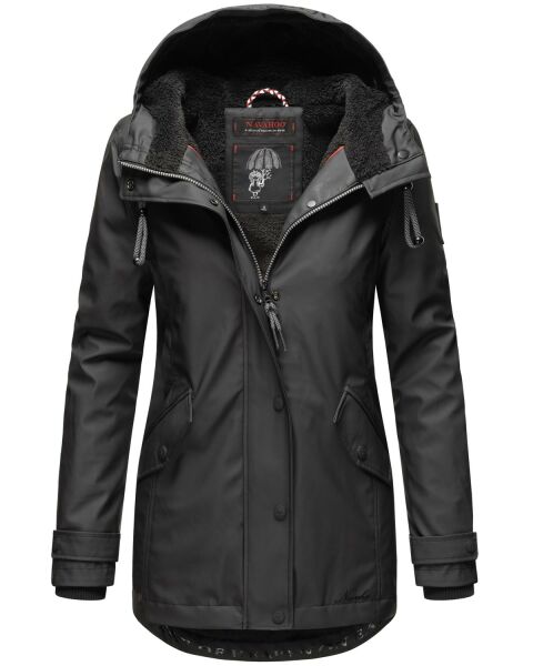 Navahoo Lindraa ladies rain jacket - Black-Gr.XXL